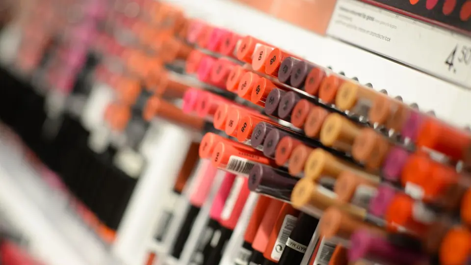 Retail store checkout aisle designed with impulse purchases and psychological cues